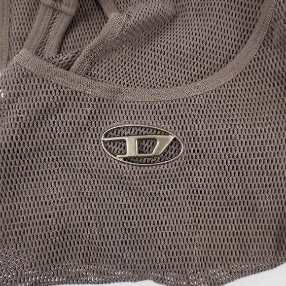 Diesel Jennifer Utlt Mesh Beach Cover Maxi Dress In Brown - Size Medium - NWT - Picture 4 of 11